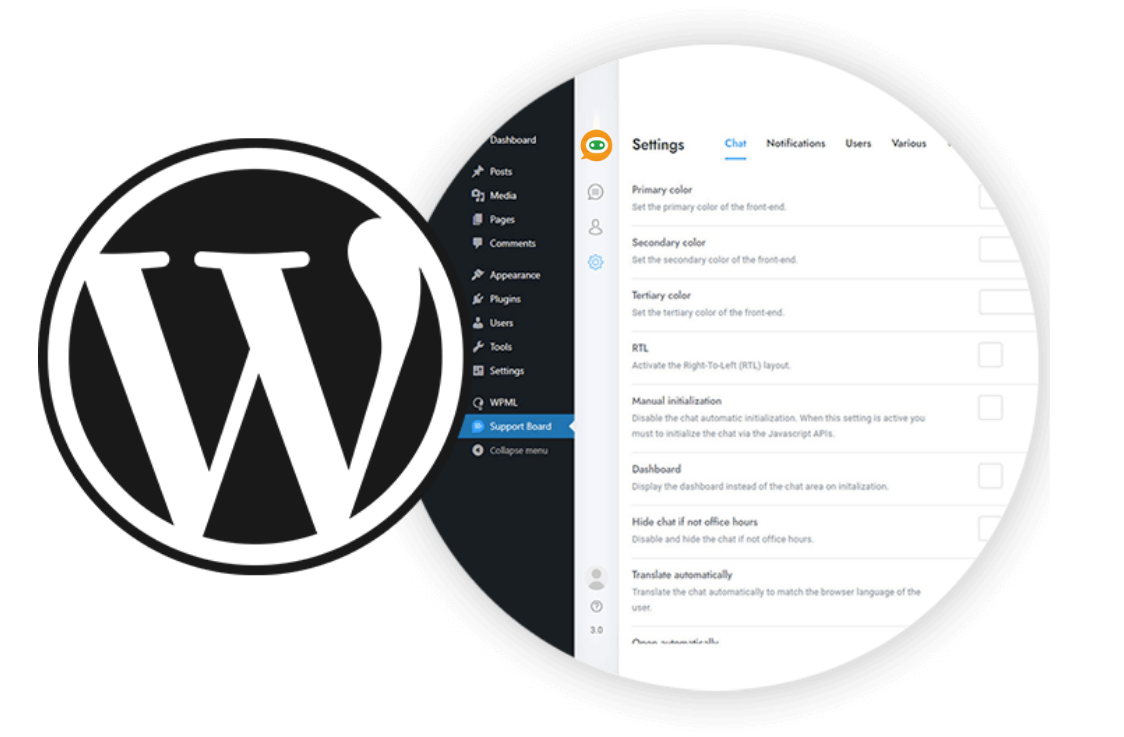 WordPress integration